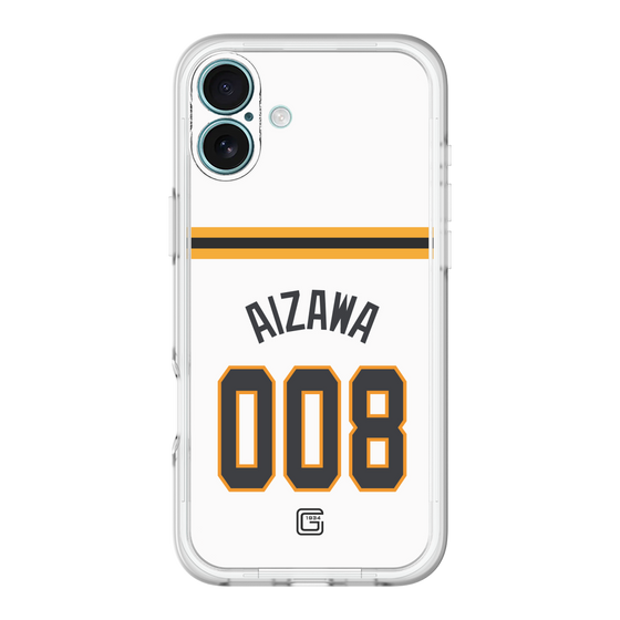 スリムプロテクションプレミアムケース［ 読売ジャイアンツ - #008 AIZAWA - ホーム ］