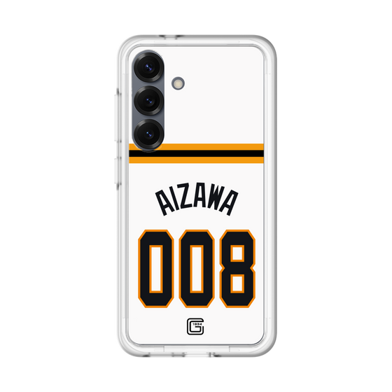 スリムプロテクションプレミアムケース［ 読売ジャイアンツ - #008 AIZAWA - ホーム ］