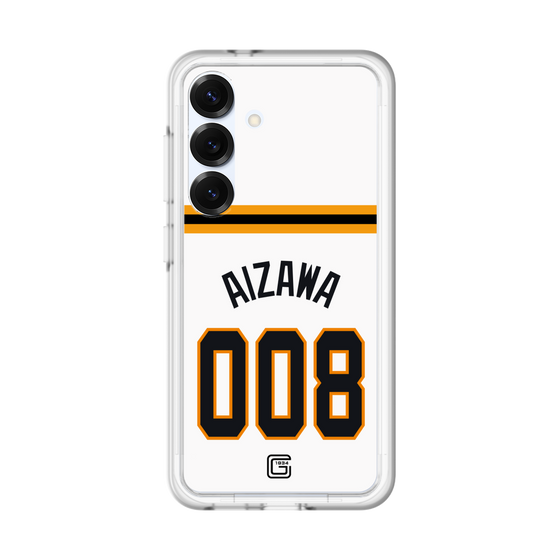 スリムプロテクションプレミアムケース［ 読売ジャイアンツ - #008 AIZAWA - ホーム ］