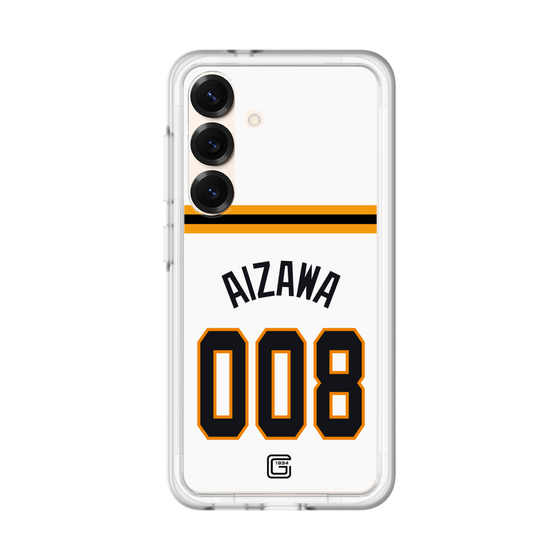 スリムプロテクションプレミアムケース［ 読売ジャイアンツ - #008 AIZAWA - ホーム ］