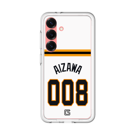 スリムプロテクションプレミアムケース［ 読売ジャイアンツ - #008 AIZAWA - ホーム ］