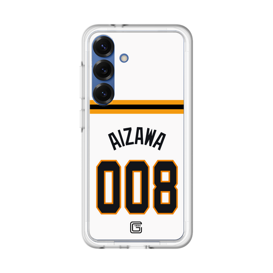 スリムプロテクションプレミアムケース［ 読売ジャイアンツ - #008 AIZAWA - ホーム ］