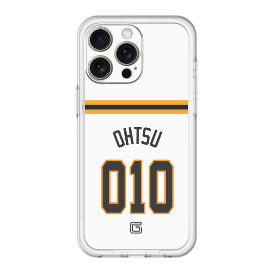 スリムプロテクションプレミアムケース［ 読売ジャイアンツ - #010 OHTSU - ホーム ］