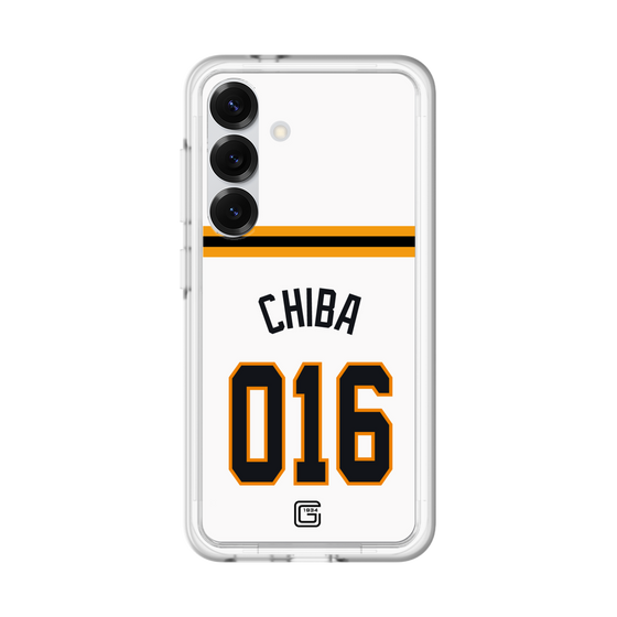 スリムプロテクションプレミアムケース［ 読売ジャイアンツ - #016 CHIBA - ホーム ］