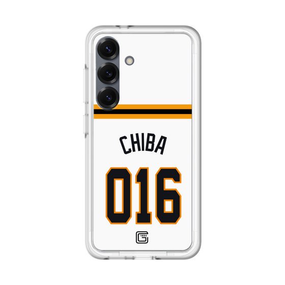 スリムプロテクションプレミアムケース［ 読売ジャイアンツ - #016 CHIBA - ホーム ］
