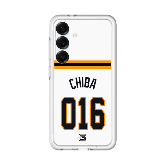 スリムプロテクションプレミアムケース［ 読売ジャイアンツ - #016 CHIBA - ホーム ］