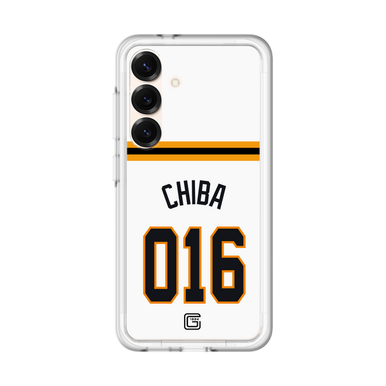 スリムプロテクションプレミアムケース［ 読売ジャイアンツ - #016 CHIBA - ホーム ］