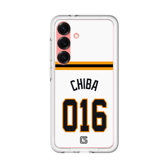 スリムプロテクションプレミアムケース［ 読売ジャイアンツ - #016 CHIBA - ホーム ］