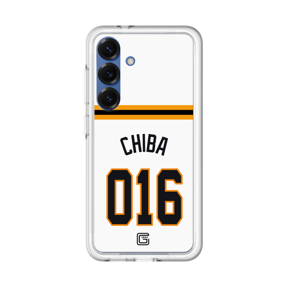 スリムプロテクションプレミアムケース［ 読売ジャイアンツ - #016 CHIBA - ホーム ］