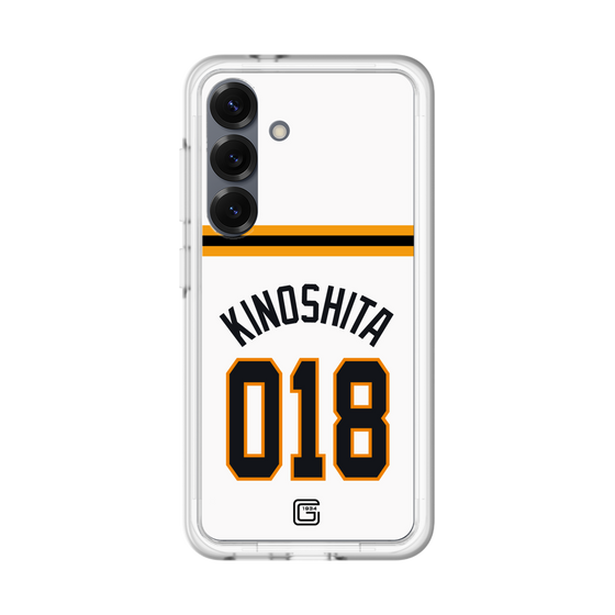 スリムプロテクションプレミアムケース［ 読売ジャイアンツ - #018 KINOSHITA - ホーム ］