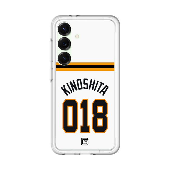 スリムプロテクションプレミアムケース［ 読売ジャイアンツ - #018 KINOSHITA - ホーム ］