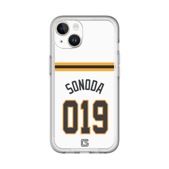 スリムプロテクションプレミアムケース［ 読売ジャイアンツ - #019 SONODA - ホーム ］