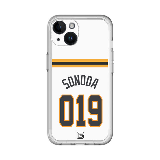スリムプロテクションプレミアムケース［ 読売ジャイアンツ - #019 SONODA - ホーム ］