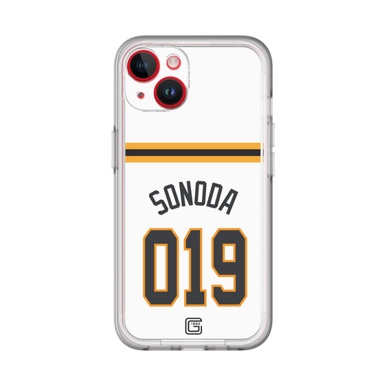 スリムプロテクションプレミアムケース［ 読売ジャイアンツ - #019 SONODA - ホーム ］