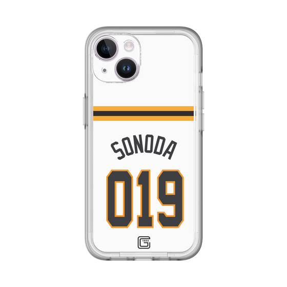 スリムプロテクションプレミアムケース［ 読売ジャイアンツ - #019 SONODA - ホーム ］