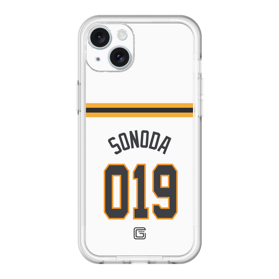 スリムプロテクションプレミアムケース［ 読売ジャイアンツ - #019 SONODA - ホーム ］