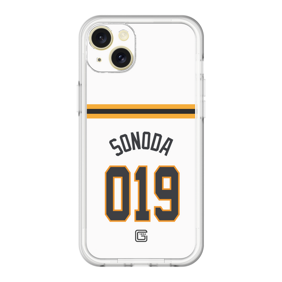 スリムプロテクションプレミアムケース［ 読売ジャイアンツ - #019 SONODA - ホーム ］
