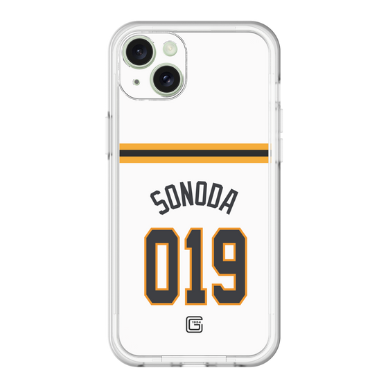 スリムプロテクションプレミアムケース［ 読売ジャイアンツ - #019 SONODA - ホーム ］