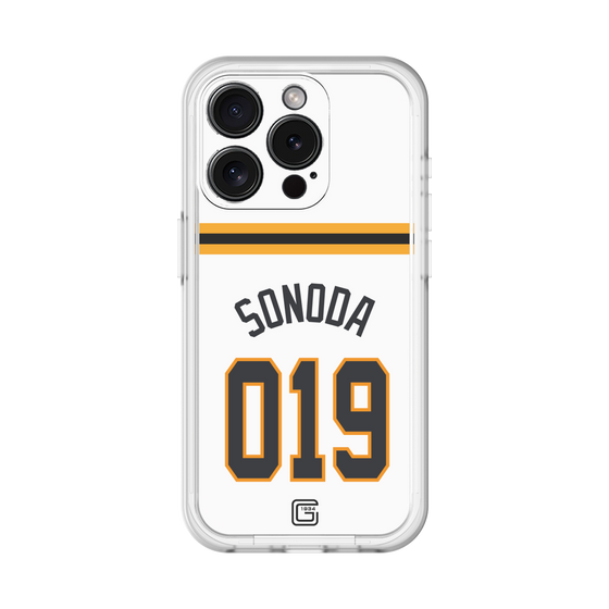 スリムプロテクションプレミアムケース［ 読売ジャイアンツ - #019 SONODA - ホーム ］