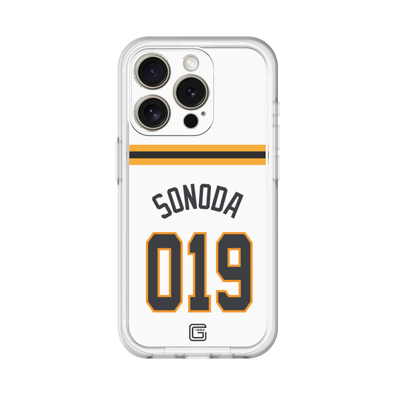 スリムプロテクションプレミアムケース［ 読売ジャイアンツ - #019 SONODA - ホーム ］