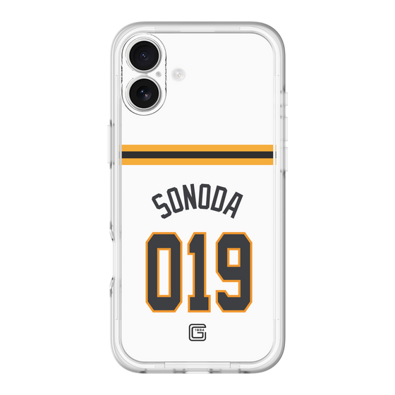 スリムプロテクションプレミアムケース［ 読売ジャイアンツ - #019 SONODA - ホーム ］