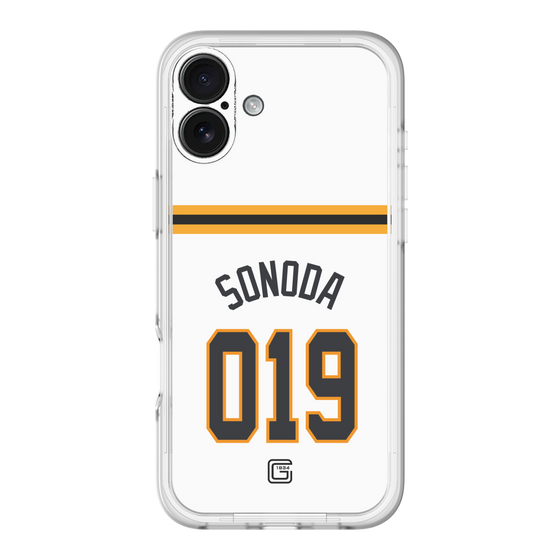 スリムプロテクションプレミアムケース［ 読売ジャイアンツ - #019 SONODA - ホーム ］