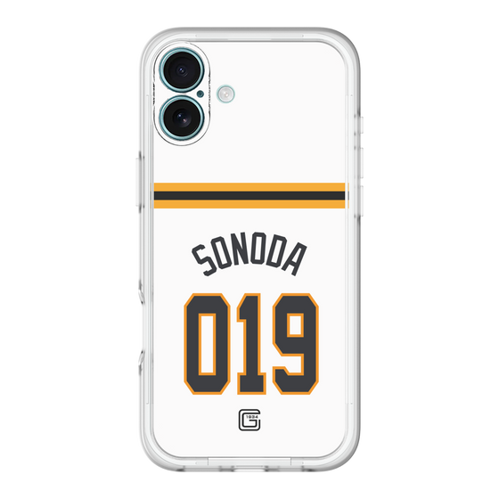 スリムプロテクションプレミアムケース［ 読売ジャイアンツ - #019 SONODA - ホーム ］