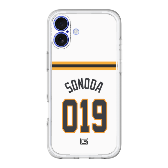 スリムプロテクションプレミアムケース［ 読売ジャイアンツ - #019 SONODA - ホーム ］