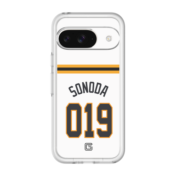 スリムプロテクションプレミアムケース［ 読売ジャイアンツ - #019 SONODA - ホーム ］
