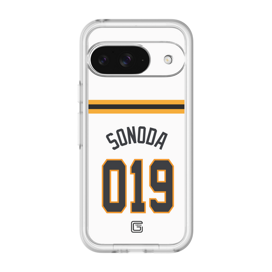 スリムプロテクションプレミアムケース［ 読売ジャイアンツ - #019 SONODA - ホーム ］