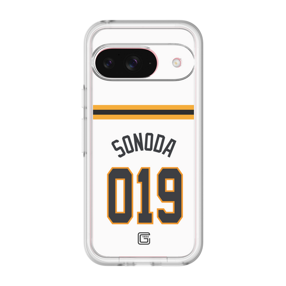 スリムプロテクションプレミアムケース［ 読売ジャイアンツ - #019 SONODA - ホーム ］