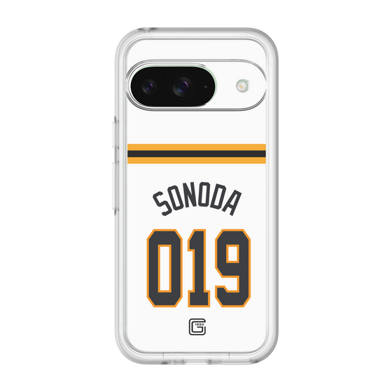 スリムプロテクションプレミアムケース［ 読売ジャイアンツ - #019 SONODA - ホーム ］