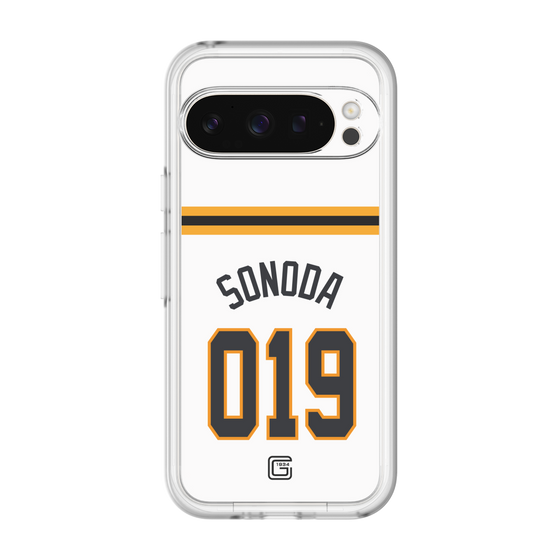 スリムプロテクションプレミアムケース［ 読売ジャイアンツ - #019 SONODA - ホーム ］