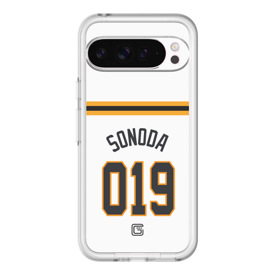 スリムプロテクションプレミアムケース［ 読売ジャイアンツ - #019 SONODA - ホーム ］