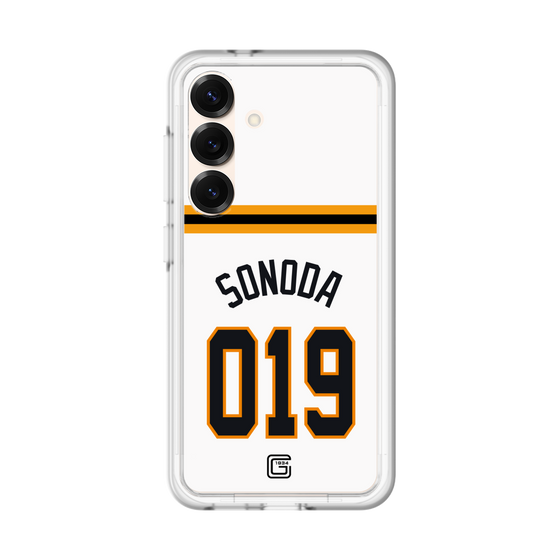 スリムプロテクションプレミアムケース［ 読売ジャイアンツ - #019 SONODA - ホーム ］