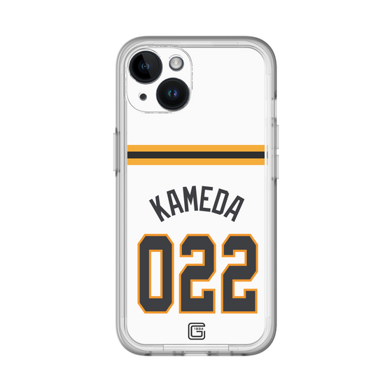 スリムプロテクションプレミアムケース［ 読売ジャイアンツ - #022 KAMEDA - ホーム ］