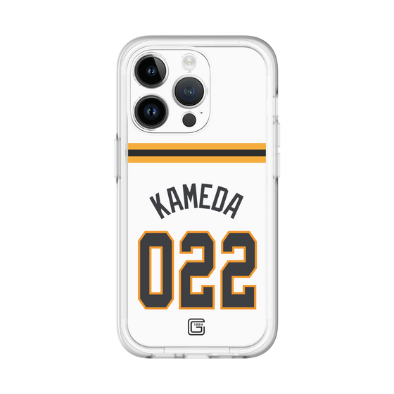 スリムプロテクションプレミアムケース［ 読売ジャイアンツ - #022 KAMEDA - ホーム ］