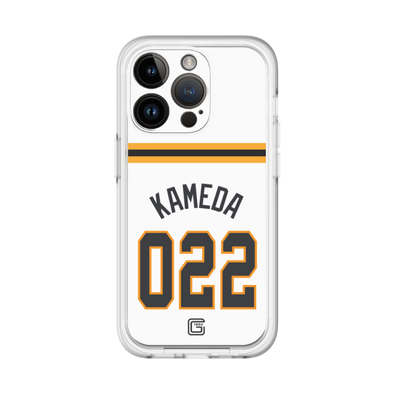 スリムプロテクションプレミアムケース［ 読売ジャイアンツ - #022 KAMEDA - ホーム ］