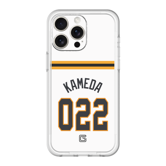 スリムプロテクションプレミアムケース［ 読売ジャイアンツ - #022 KAMEDA - ホーム ］