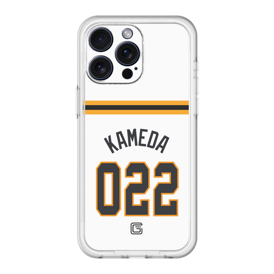 スリムプロテクションプレミアムケース［ 読売ジャイアンツ - #022 KAMEDA - ホーム ］
