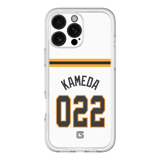 スリムプロテクションプレミアムケース［ 読売ジャイアンツ - #022 KAMEDA - ホーム ］