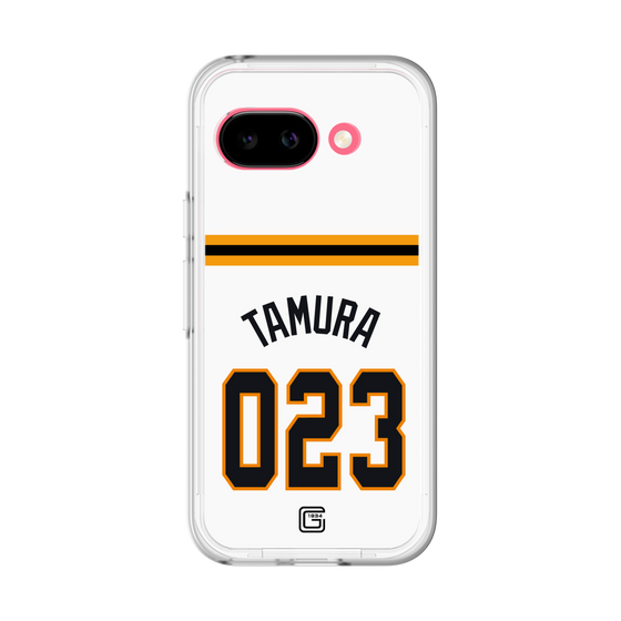 スリムプロテクションプレミアムケース［ 読売ジャイアンツ - #023 TAMURA - ホーム ］