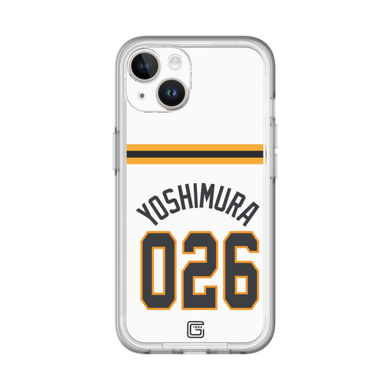 スリムプロテクションプレミアムケース［ 読売ジャイアンツ - #026 YOSHIMURA - ホーム ］