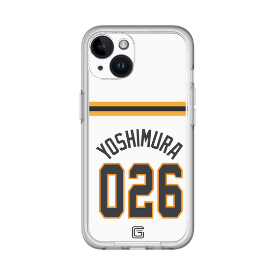スリムプロテクションプレミアムケース［ 読売ジャイアンツ - #026 YOSHIMURA - ホーム ］