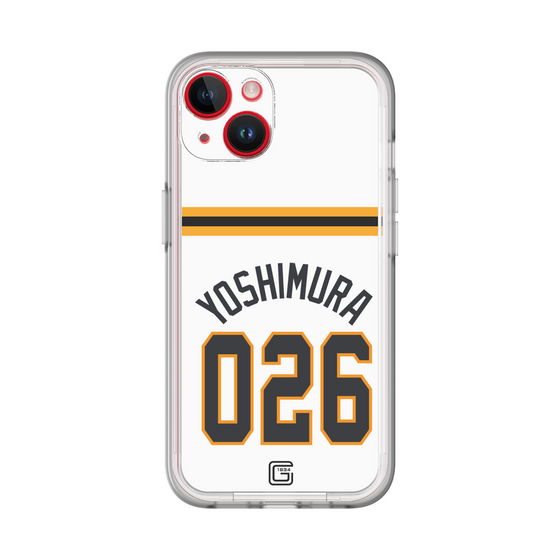 スリムプロテクションプレミアムケース［ 読売ジャイアンツ - #026 YOSHIMURA - ホーム ］