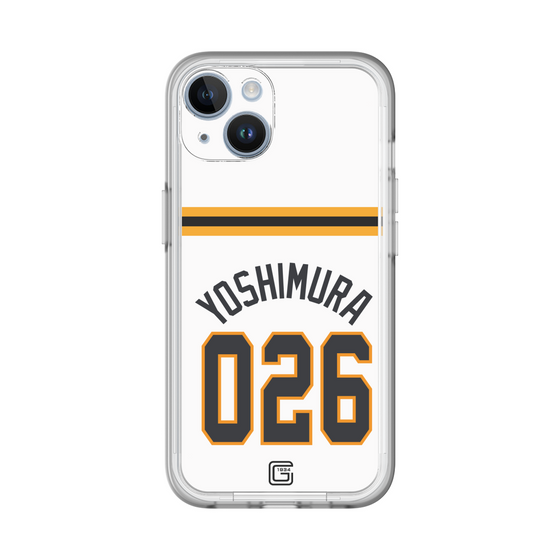 スリムプロテクションプレミアムケース［ 読売ジャイアンツ - #026 YOSHIMURA - ホーム ］