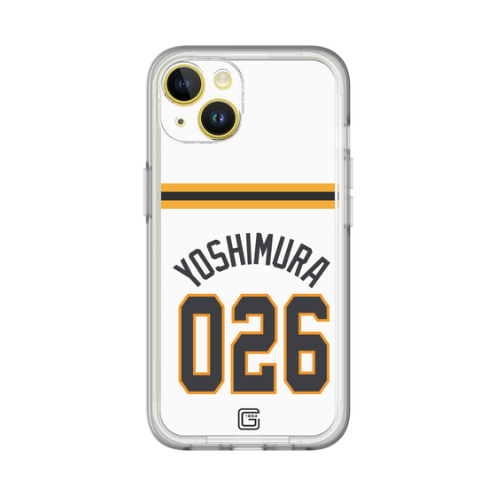 スリムプロテクションプレミアムケース［ 読売ジャイアンツ - #026 YOSHIMURA - ホーム ］