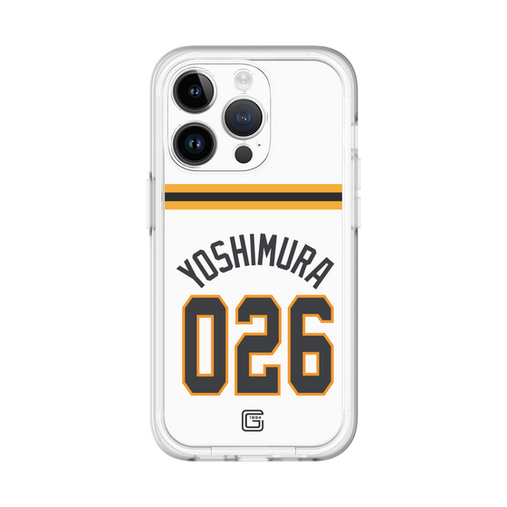 スリムプロテクションプレミアムケース［ 読売ジャイアンツ - #026 YOSHIMURA - ホーム ］