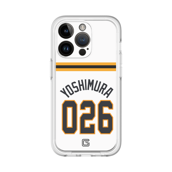 スリムプロテクションプレミアムケース［ 読売ジャイアンツ - #026 YOSHIMURA - ホーム ］