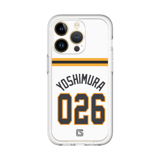 スリムプロテクションプレミアムケース［ 読売ジャイアンツ - #026 YOSHIMURA - ホーム ］